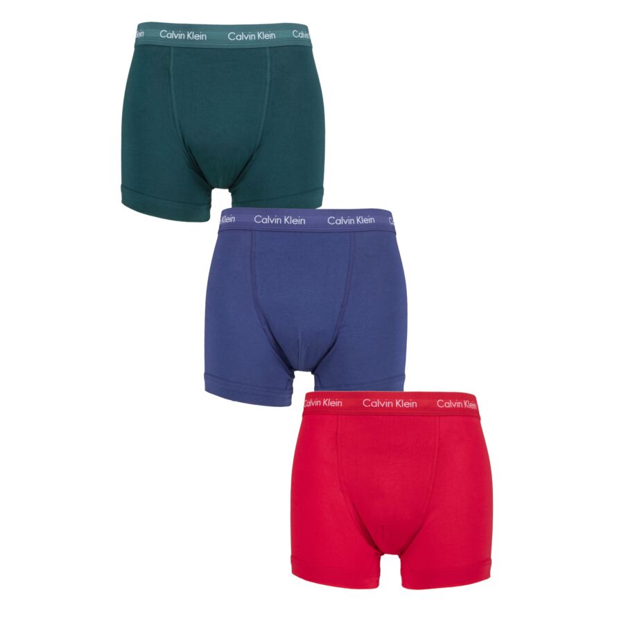 Mens Calvin Klein Cotton Stretch Trunks from SOCKSHOP