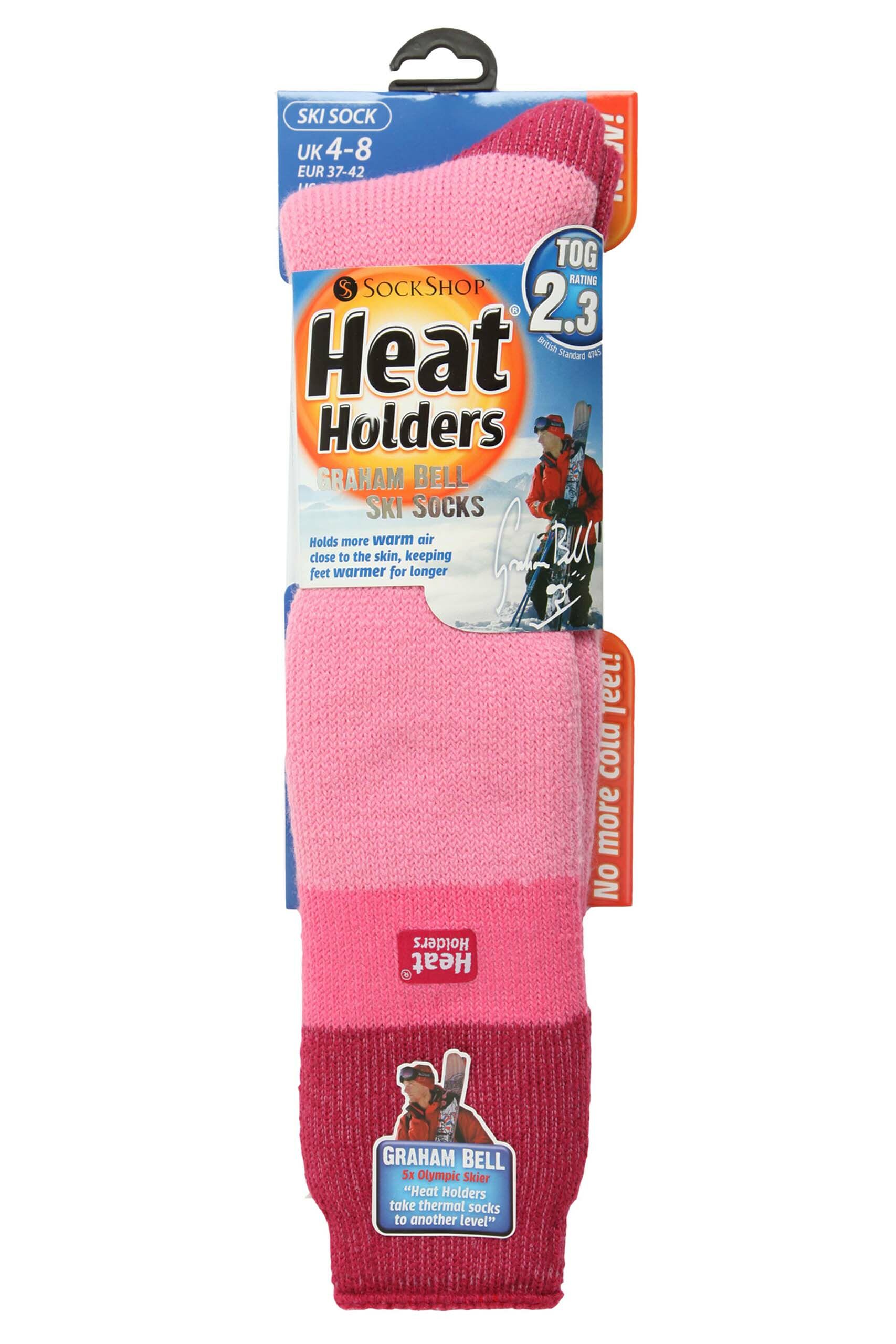 Ladies Ski Heat Holders Thermal Socks