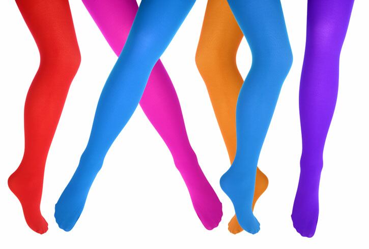 Coloured tights
