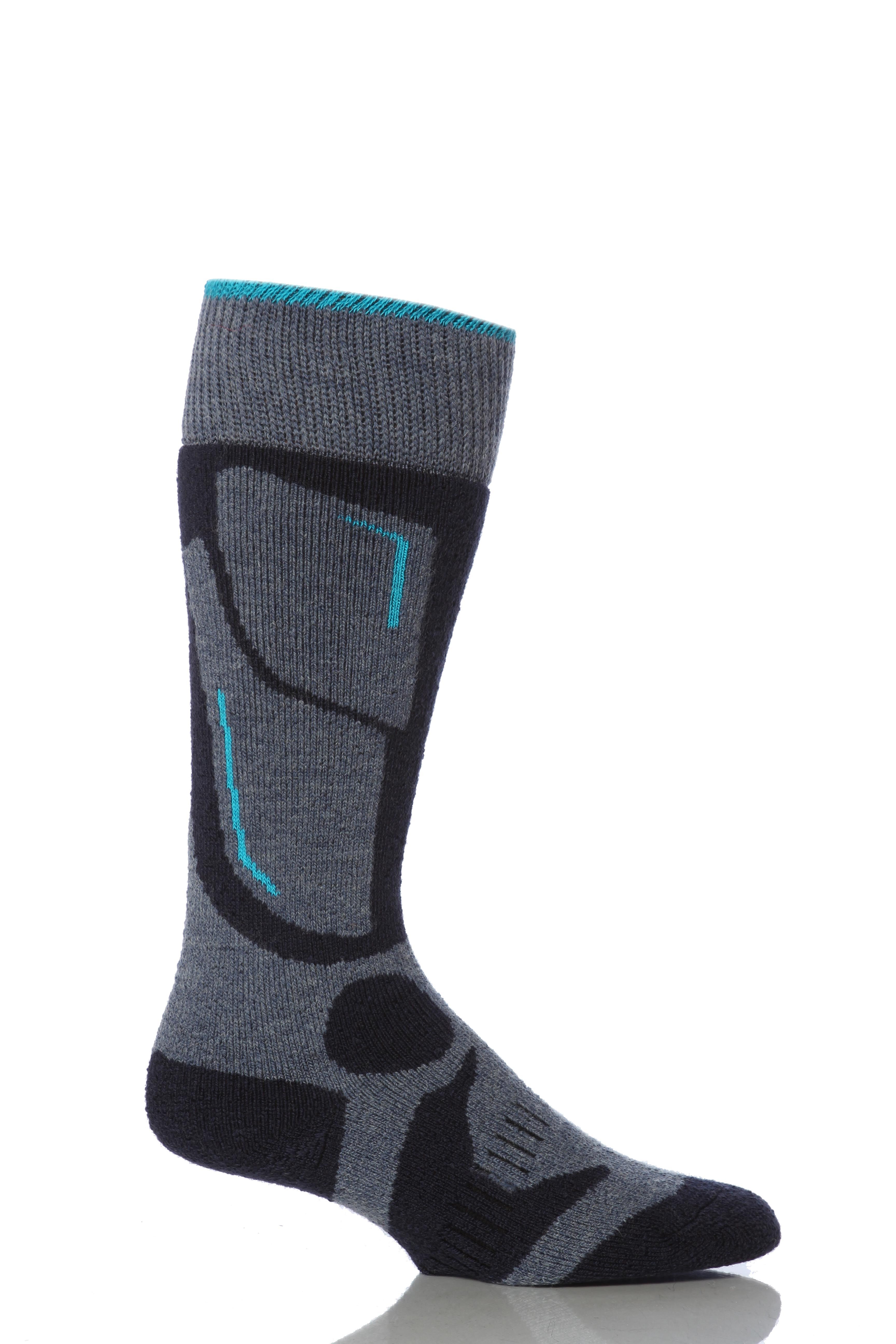 Mens 1 Pair Ben Fogle Expedition Heavy Weight Wool Hiking Socks In 2 ...