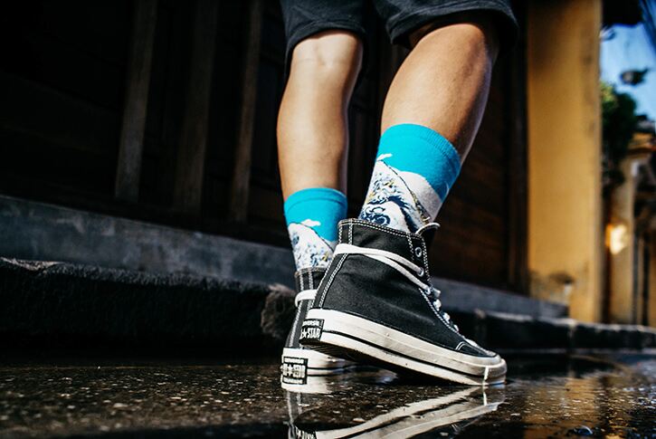 What are the best socks to wear with Converse? SOCKSHOP